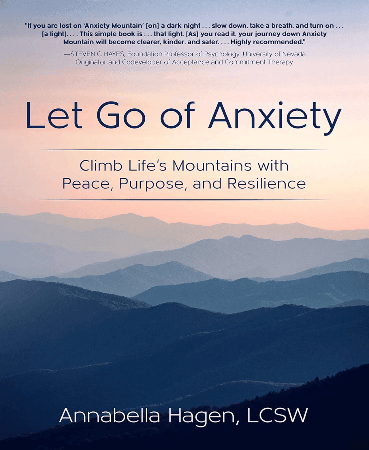 Let Go of Anxiety book cover.